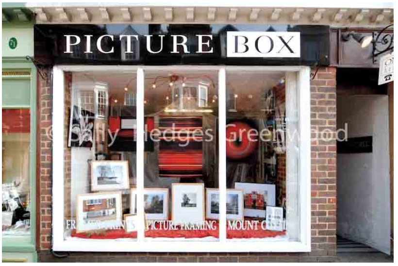 Picture Box Gallery with Sally Hedges Greenwood Exhibition