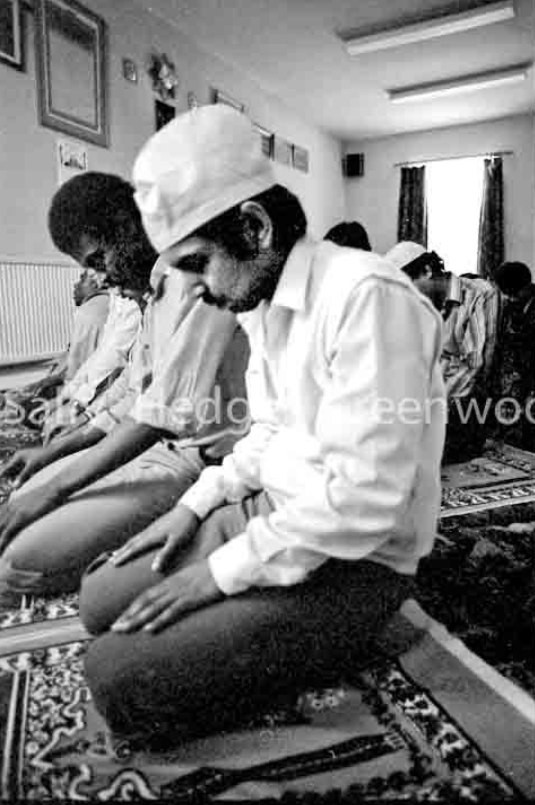 A mosque in South London, 1984 This was a private house at that time.